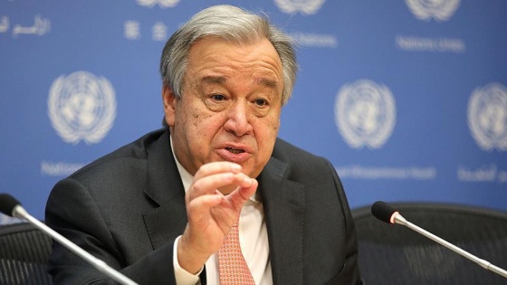 BM Genel Sekreteri Guterres'ten Filistin açıklaması