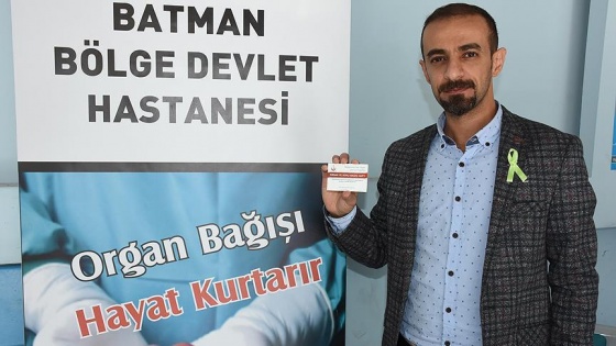 Böbrek nakliyle hayata tutundu organ bağışı gönüllüsü oldu