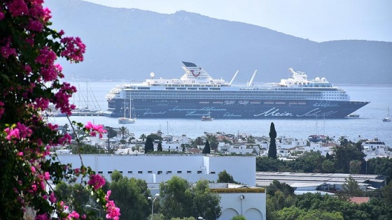 Bodrum'da kruvaziyer turizminde Alman turist yoğunluğu