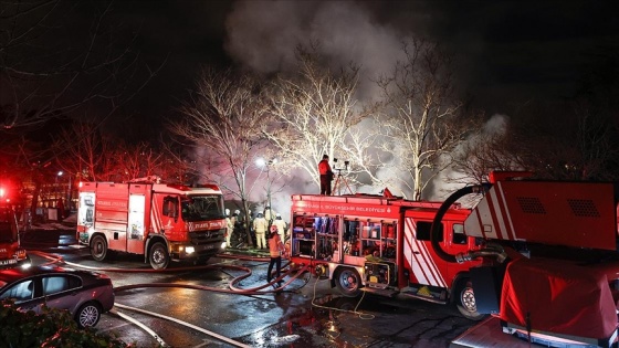 Boğaziçi Üniversitesi Hisar Kampüsündeki kafeteryada yangın