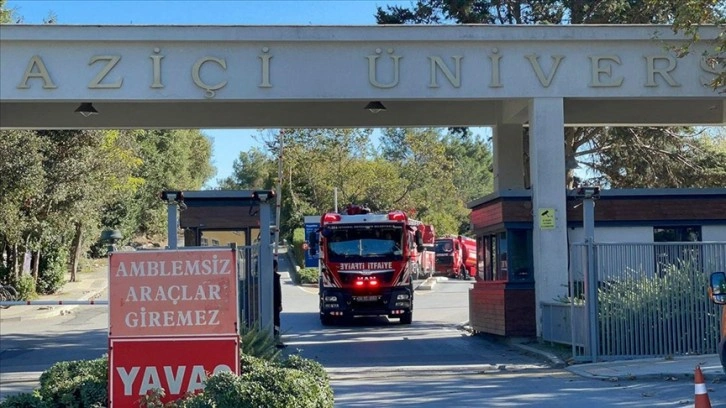 Boğaziçi Üniversitesi Kültürel Miras Müzesinin çatı katında çıkan yangın söndürüldü