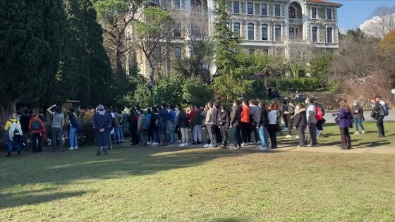 Boğaziçi Üniversitesindeki eylemler devam ediyor