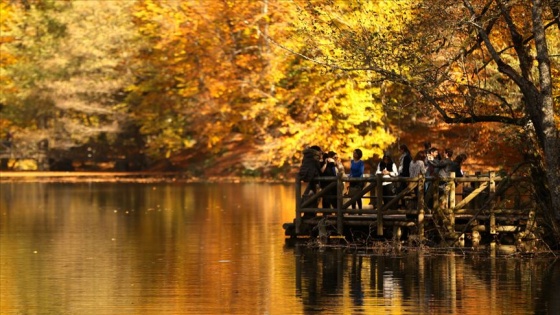 Bolu ve Düzce, sonbahar güzelliğine büründü