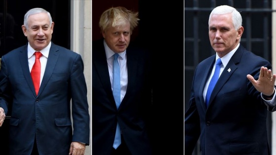 Boris Johnson, Pence ve Netanyahu ile görüştü