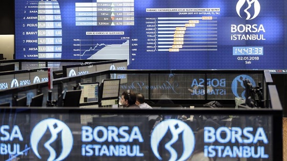 Borsa'dan 4 ayın en yüksek kapanışı