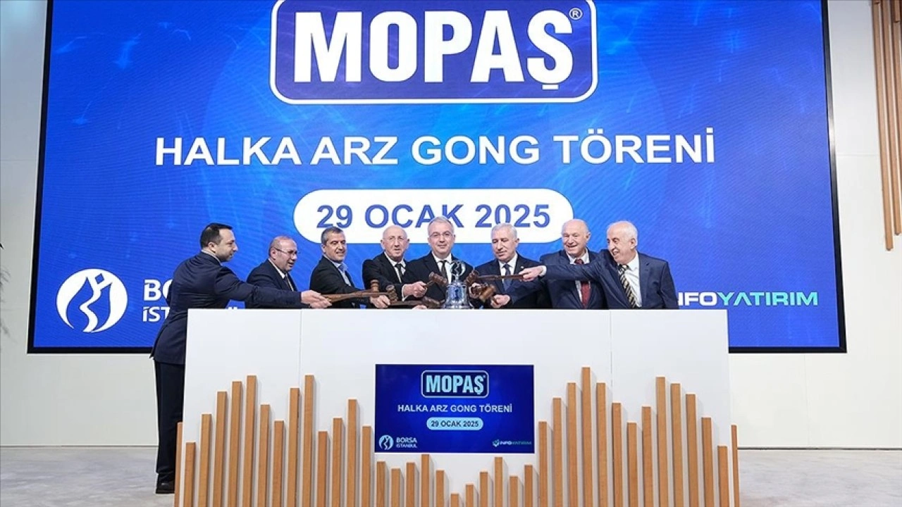 Borsa İstanbul'da gong Mopaş için çaldı