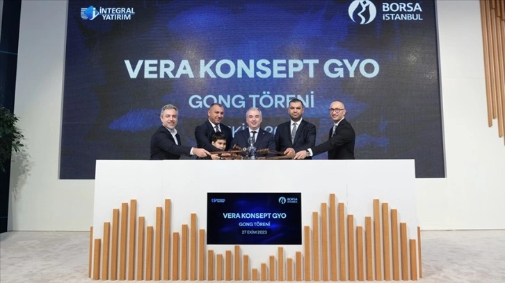 Borsa İstanbul’da gong Vera Konsept GYO için çaldı