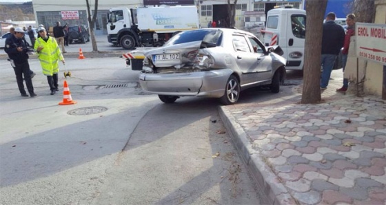 Bozüyük’te zincirleme trafik kazası: 1 yaralı