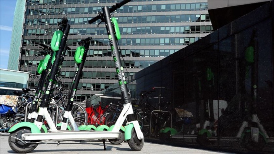 Brüksel'de elektrikli scooter çılgınlığı