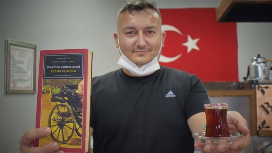 Bu çay ocağında kitap okuyana çay bedava