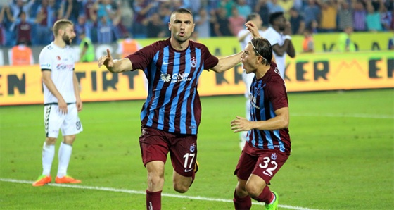 Burak Yılmaz'lı Trabzonspor kaybetmiyor