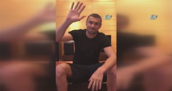 Burak Yılmaz Trabzonspor taraftarına mesaj yolladı