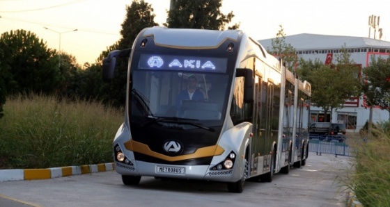 Bursa’da artık metrobüs de üretiliyor