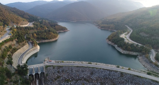 Bursa'da kar ve yağmur yağışı barajlara yaradı