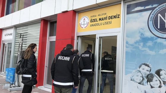 Bursa'da özel okula FETÖ operasyonu: 2 gözaltı