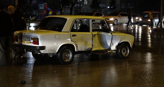 Bursa'da sağanak yağış kazayı da beraberinde getirdi