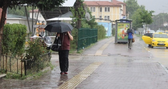 Bursa'da yağmur