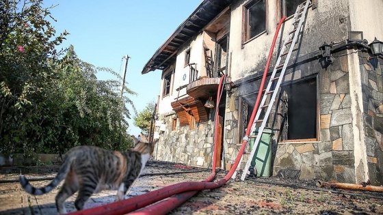 Bursa'da yangın