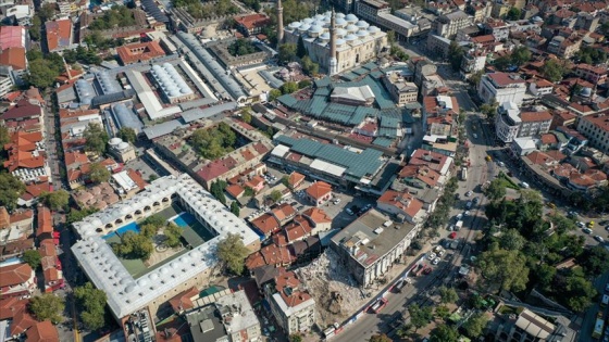 Bursalılar Hanlar Bölgesi'nin yeni silüetine kavuşacak olmasından memnun