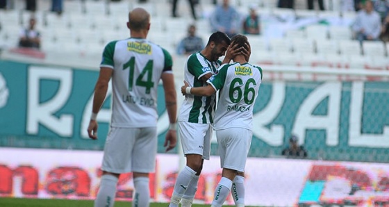 Bursaspor, ilk kez kazandı