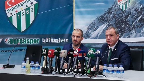 Bursaspor, teknik direktör Mustafa Er ile sözleşme imzaladı