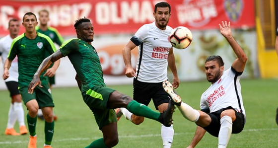 Bursaspor, Ümraniyespor'u 2 golle geçti