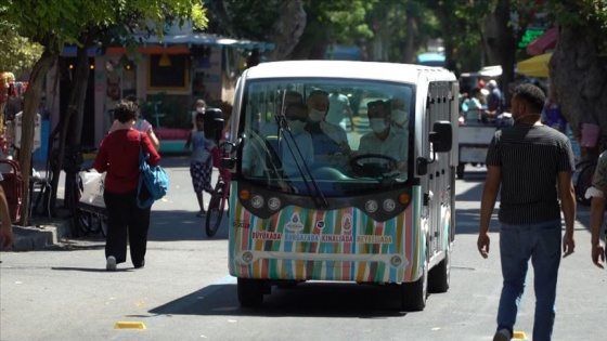 Büyükada'da elektrikli araç seferleri başladı