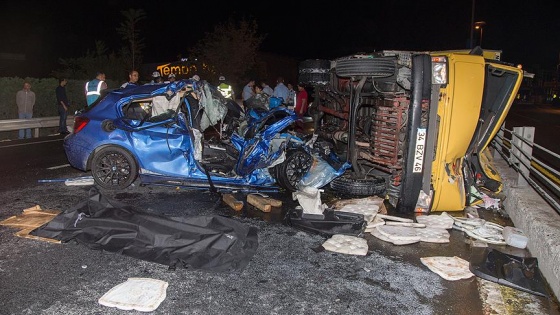 Çağlayan'da trafik kazası: 2 ölü, 2 yaralı