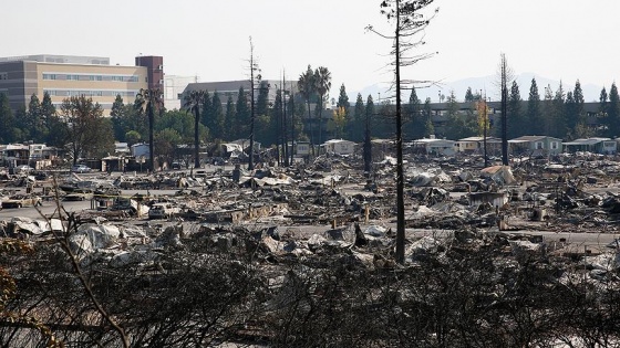 California'daki yangında ölenlerin sayısı 42'ye yükseldi