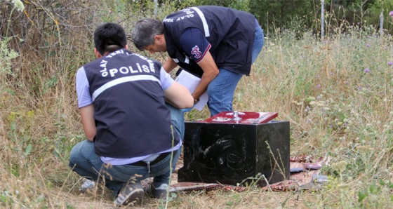 Çalıntı kasa boş tarlada bulundu