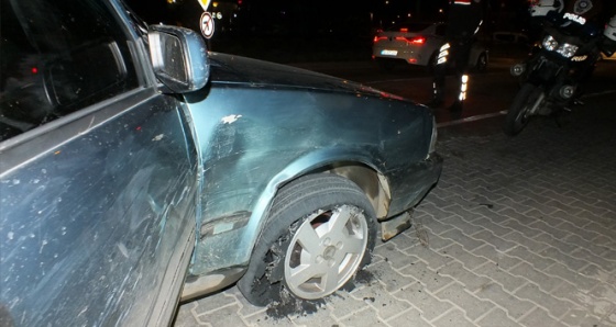 Çalıntı otomobille kaçan çocuklar polis ekiplerini teyakkuza geçirdi