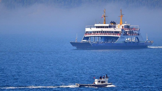 Çanakkale Boğazı'nda ulaşıma sis engeli