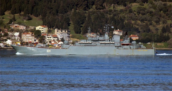 Çanakkale Boğazı'ndan 2 Rus gemisi geçti