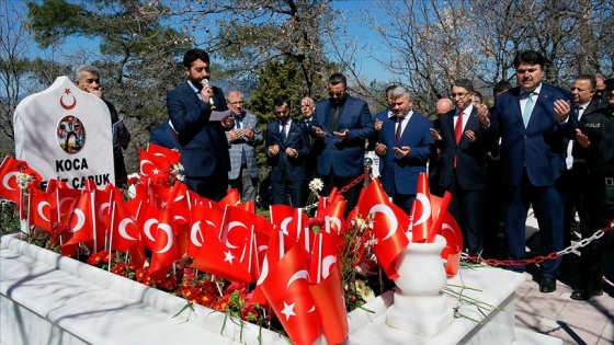 Çanakkale Savaşları&#039;nın seyrini değiştiren Seyit Onbaşı mezarı başında anıldı