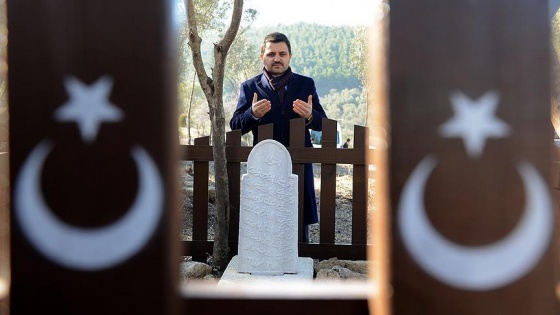 Çanakkale şehidi Mehmet Çavuş'un mezarı 102 yıl sonra bulundu
