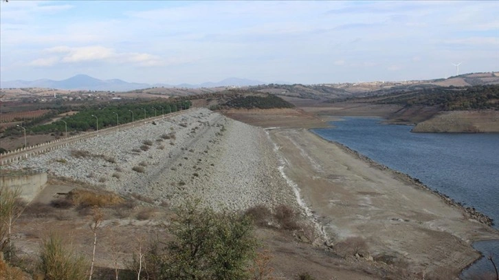 Çanakkale'deki bazı barajlarda su seviyesi yüzde 50'nin altına düştü