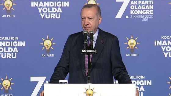 CANLI: Cumhurbaşkanı Erdoğan: AK Parti Türkiye'nin en büyük ve geniş tabanlı partisidir