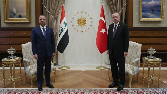CANLI - Cumhurbaşkanı Erdoğan ile Irak Başbakanı Kazımi ortak basın toplantısı düzenliyor