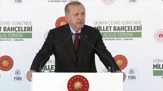 CANLI- Cumhurbaşkanı Erdoğan, Millet Bahçeleri Toplu Açılış Töreni'ne katılıyor