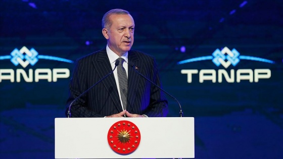 CANLI - Cumhurbaşkanı Erdoğan: TANAP, Türkiye-Azerbaycan köklü dostluğun sembolüdür