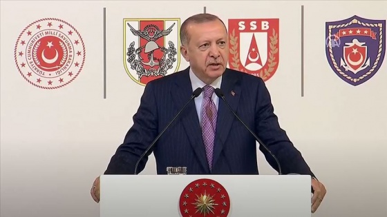 Cumhurbaşkanı Erdoğan: "Türkiye kendi savaş gemisini tasarlayıp üretebilen 10 ülkeden birisidir"