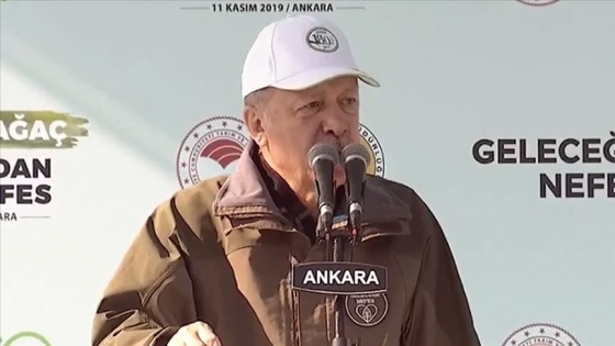 CANLI - Erdoğan: Çevrecilik adına bize söylemediklerini bırakmayanların hiçbiri ortada yok