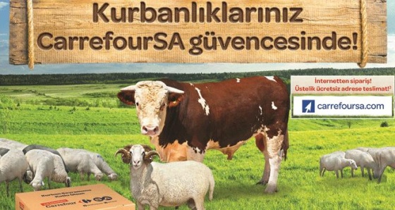 CarrefourSA’da kurban satışları başlıyor