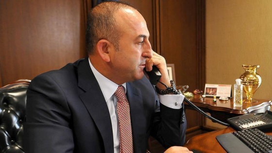 Çavuşoğlu Çinli mevkidaşıyla telefonda görüştü