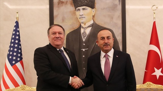 Çavuşoğlu ile Pompeo görüştü