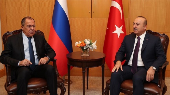 Çavuşoğlu, Lavrov ile Libya ve Suriye'yi görüştü