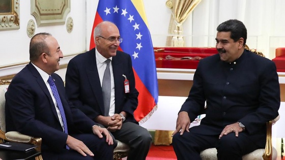 Çavuşoğlu-Maduro görüşmesine Diriliş Ertuğrul damgası