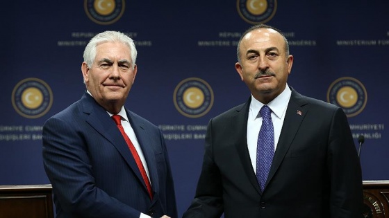 Çavuşoğlu, Tillerson ile telefonda görüştü