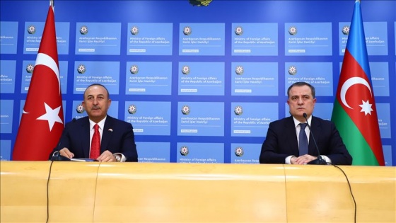 Çavuşoğlu ve Bayramov Dağlık Karabağ'daki durumu görüştü