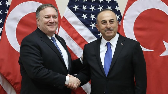 Çavuşoğlu ve Pompeo görüşmesi başladı